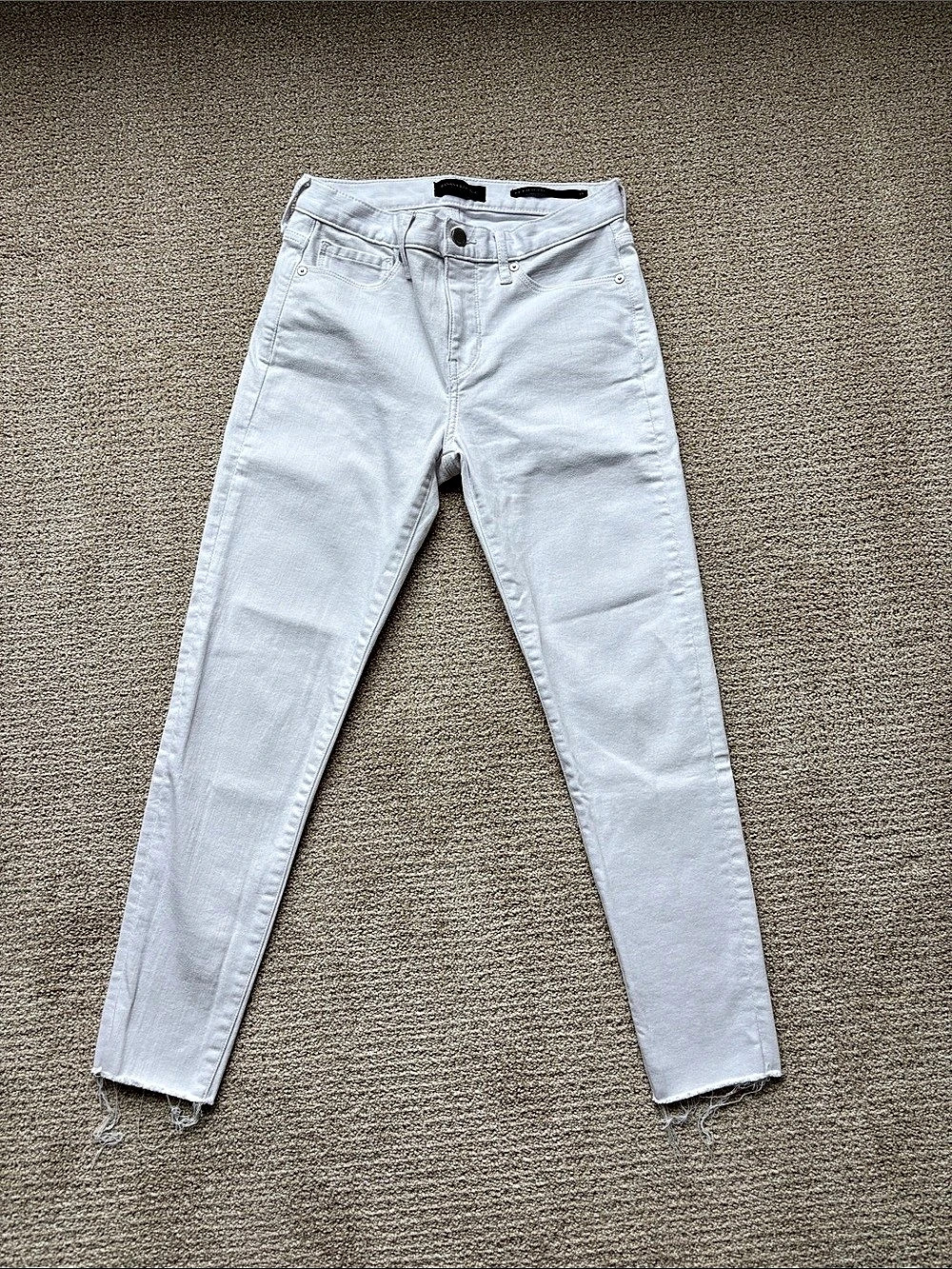 Banana Republic White Skinny Jeans